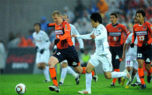 Omiya, premier leader de la J-League 2010 Omiya