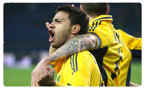 Cleiton Xavier Cleiton Xavier et le Metalist prennent la seconde place