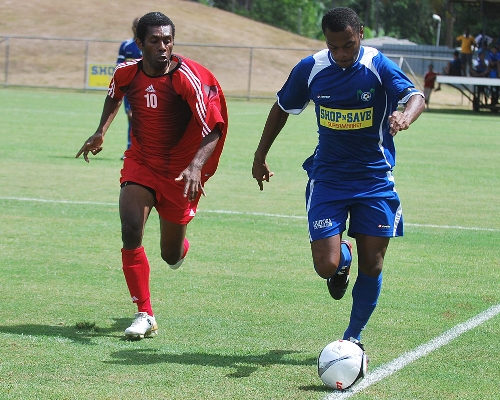 Tafea et Lautoka à la lutte. Tafea