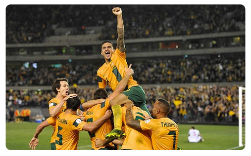 Australie Cahill et l'Australie jubilent : les Socceroos sont aux portes du mondial