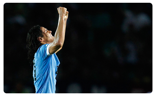 Uruguay Cavani sauve l'Uruguay