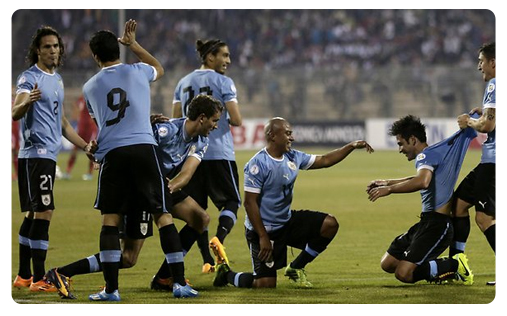 Uruguay L'Uruguay donne la leçon à la Jordanie