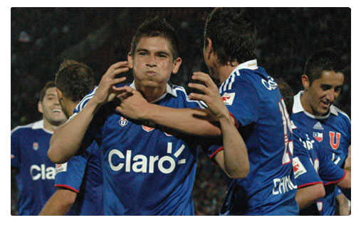 La 'U', le favori de Lucarne Opposée Universidad de Chile