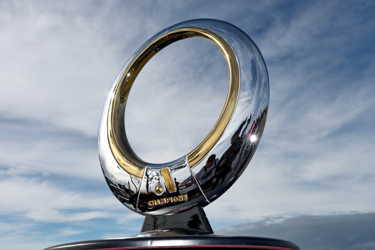 Le trophée remis au champion de A-League