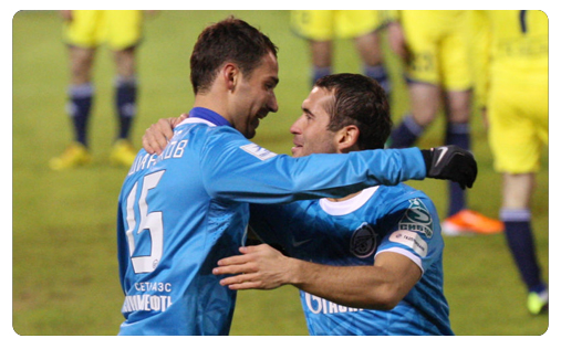 Le Zenit s'installe déjà en tête Zenit