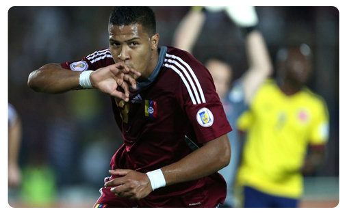 Rondon Salomon Rondon fait tomber la Colombie