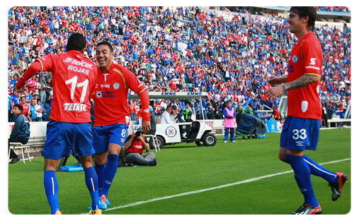 Cruz Azul Cruz Azul et Fabian en démonstration